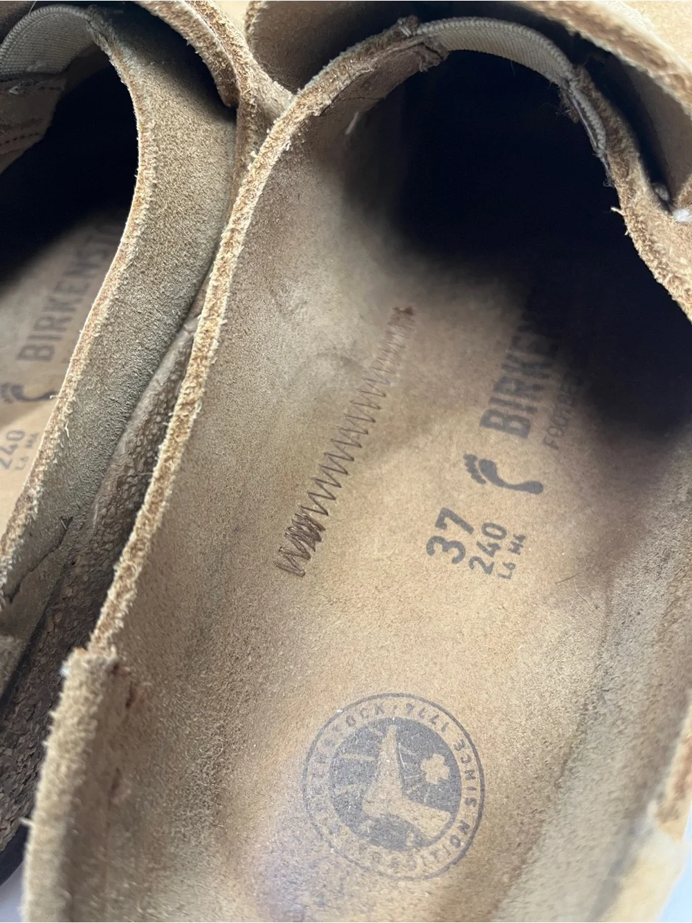 Birkenstock Buckley clogs Suede Moccasin Slip-Ons in Brown US 6 EU 37 240